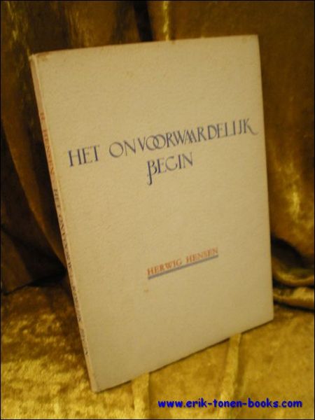 HET ONVOORWAARDELIJK BEGIN,