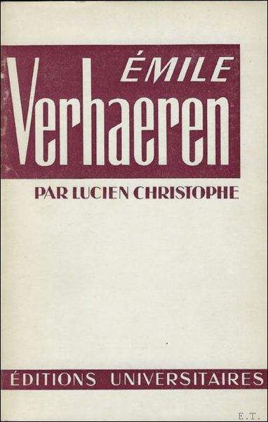 EMILE VERHAEREN.