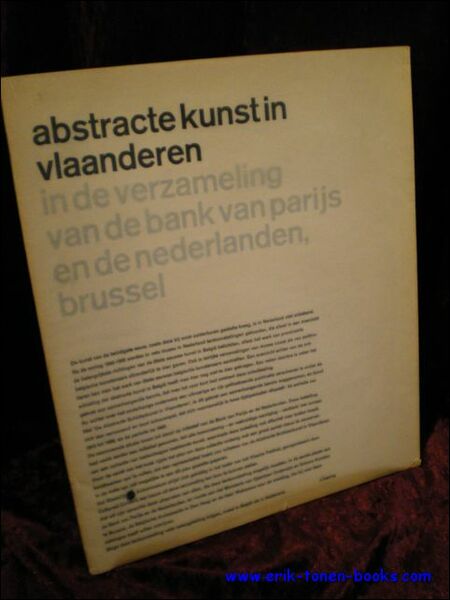 ABSTRACTE KUNST IN VLAANDEREN IN DE VERZAMELING VAN DE BANK …