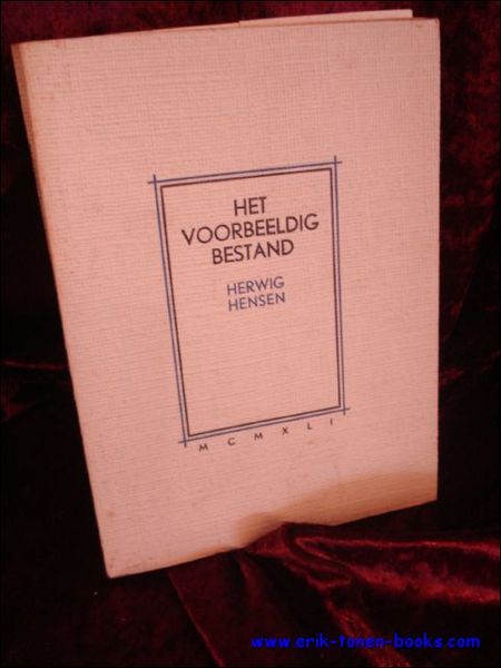HET VOORBEELDIG BESTAND,