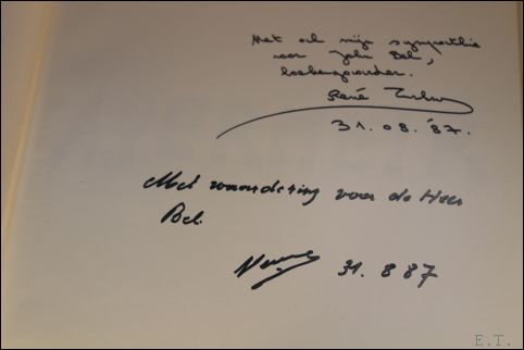 ALFONS VERMEIR. 1973 . MET OPDRACHT AUTEUR