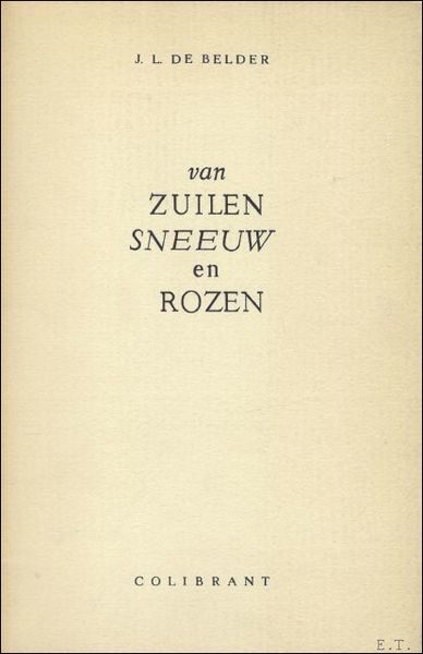VAN ZUILEN SNEEUW EN ROZEN.