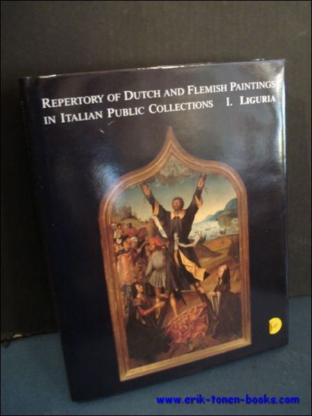 REPERTORY OF DUTCH AND FLEMISH PAINTINGS IN ITALIAN PUBLIC COLLECTIONS. …