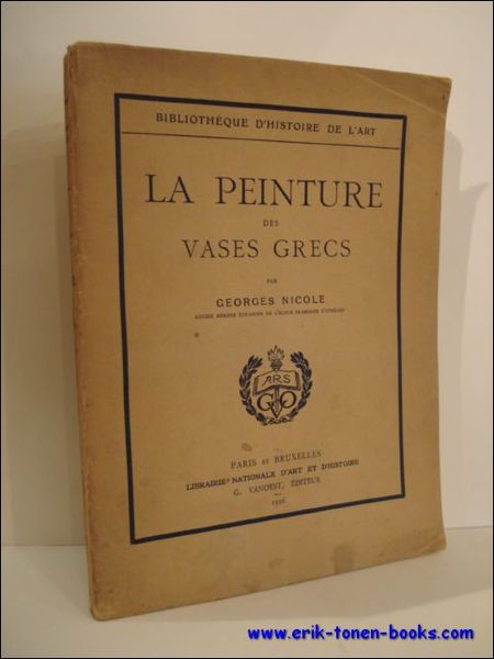 LA PEINTURE DES VASES GRECS,