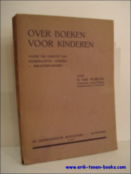 OVER BOEKEN VOOR KINDEREN.