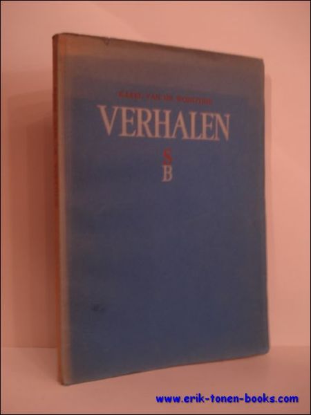 VERHALEN. genummerde uitgave met reproductie van etsen van Gorus,