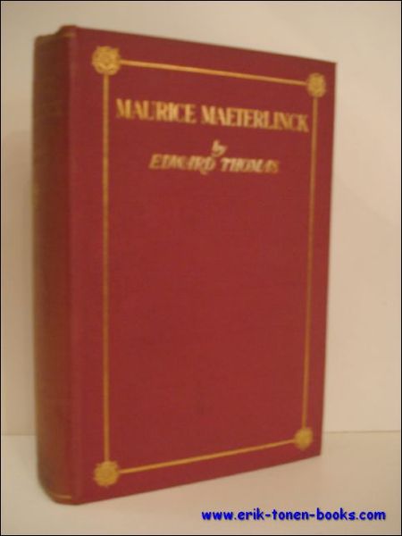 MAURICE MAETERLINCK,