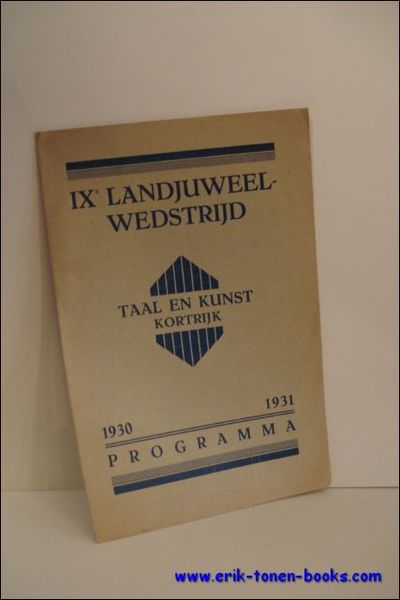 IXe LANDJUWEELWEDSTRIJD,