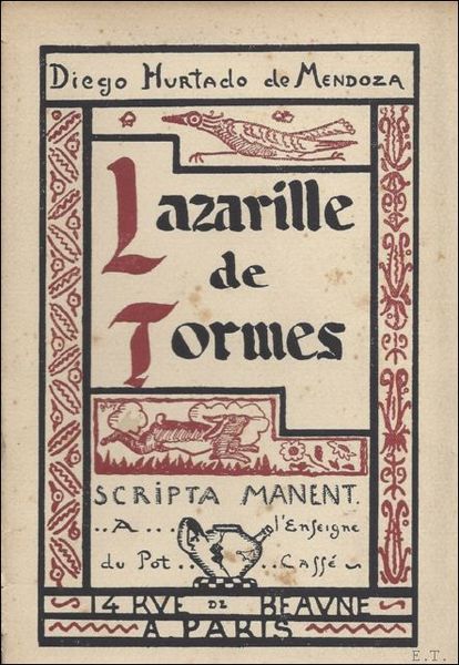 AVENTURES DE LAZARILLE DE TORMES