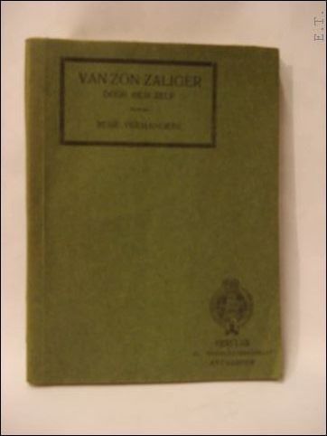 VAN ZON-ZALIGER. DOOR HEM-ZELF.