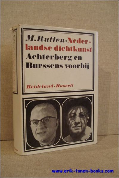 NEDERLANDSE DICHTKUNST. ACHTERBERG EN BURSSENS VOORBIJ,