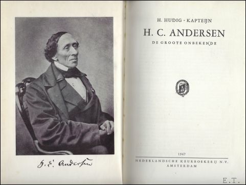 H.C. ANDERSEN, de groote onbekende.