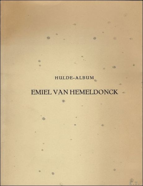 Hulde - Album Emiel van Hemeldonck.