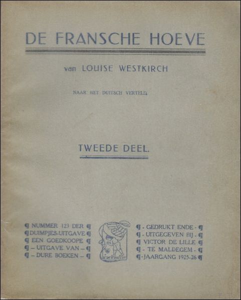 DE FRANSCHE HOEVE. NAAR HET DUITSCH VERTELD. TWEEDE DEEL.