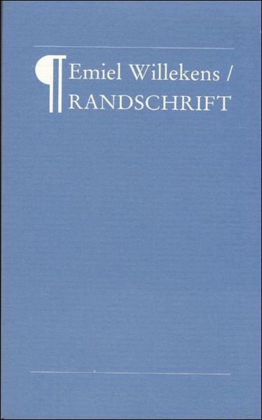 RANDSCHRIFT, gedichten