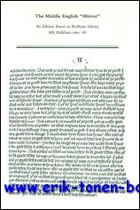 Middle English 'Mirror'. An Edition Based on Bodleian Library, MS …