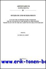 Ockham and Ockhamists. Acts of the Symposium Organized by the …