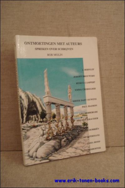 ONTMOETINGEN MET AUTEURS. SPREKEN OVER SCHRIJVEN,