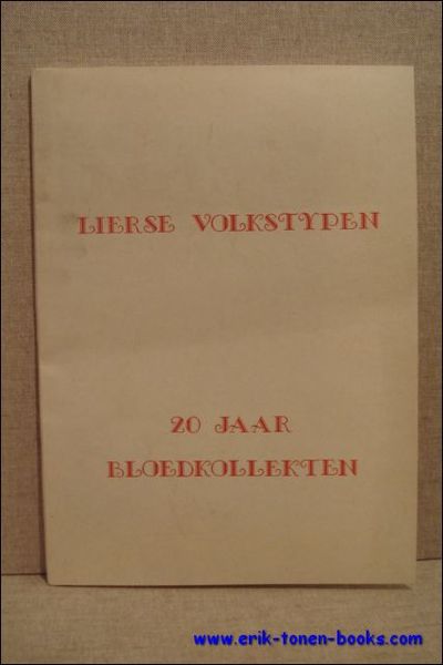 Jozef Adriaan Callaerts. Lierse volkstypen.