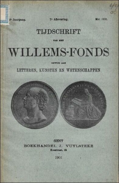 TIJDSCHRIFT VAN HET WILLEMS - FONDS GEWIJD AAN LETTEREN, KUNSTEN …