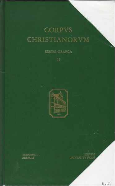 Corpus Christianorum. Maximus Confessor, Iohannes Scotus Eriugena Ambigua ad Iohannem …