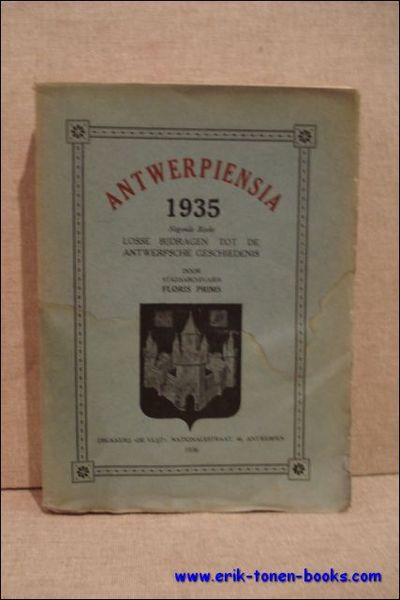 ANTWERPIENSIA 1935,