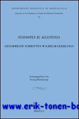 Fussnoten zu Augustinus: Gesammelte Schriften Wilhelm Geerlings ,