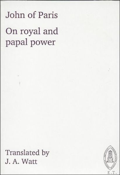 On Royal and Papal Power,