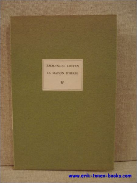 maison d'herbe,