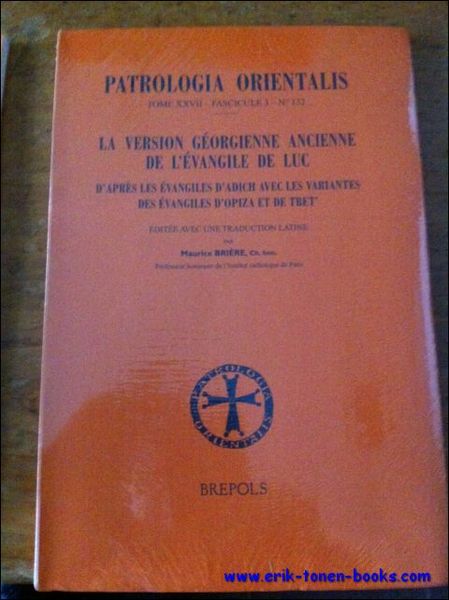 version georgienne ancienne de l'Evangile de Luc,