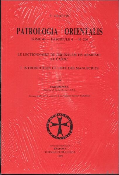 lectionnaire de Jerusalem en Armenie, le Casoc' I. Introduction et …