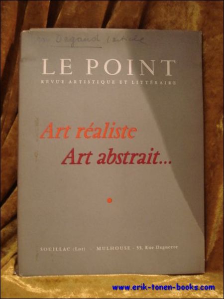 Art realiste, art abstrait.