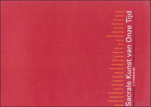 Sacrale kunst van onze tijd.
