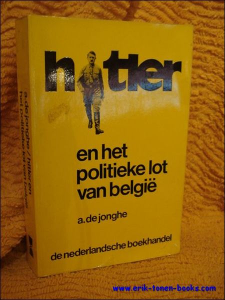 HITLER EN HET POLITIEKE LOT VAN BELGIE (1940-1944)