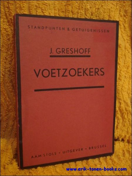 Voetzoekers.