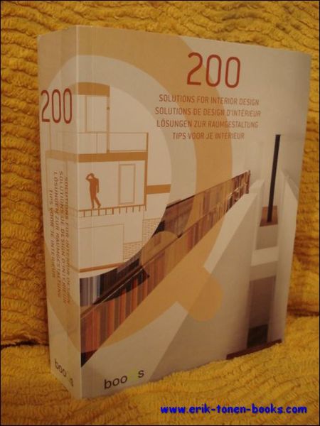 200 Solutions For Interior Design. English, french, german and dutch …