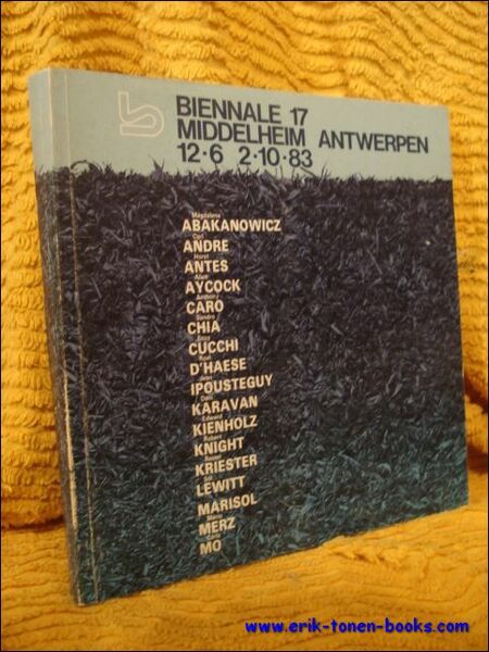 Biennale 17. Middelheim Antwerpen 12-6 2-10-83.
