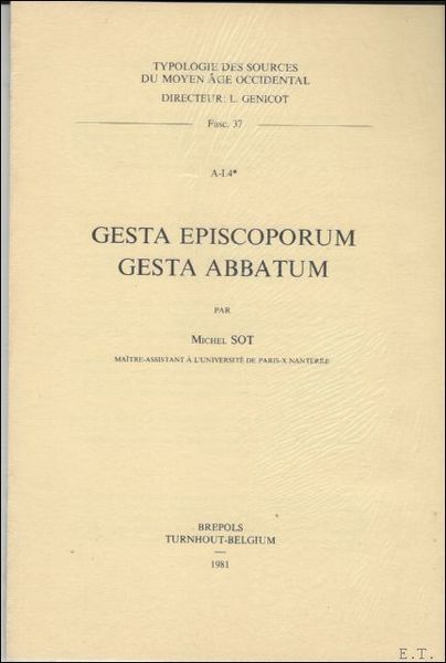 Gesta episcoporum, gesta abbatum