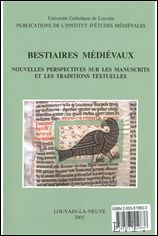 Bestiaires medievaux. Nouvelles perspectives sur les manuscrits et les traditions …