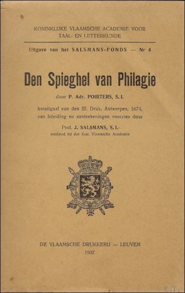 DEN SPIEGHEL VAN PHILAGIE.