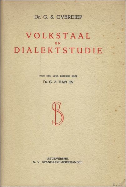 VOLKSTAAL EN DIALEKTSTUDIE.
