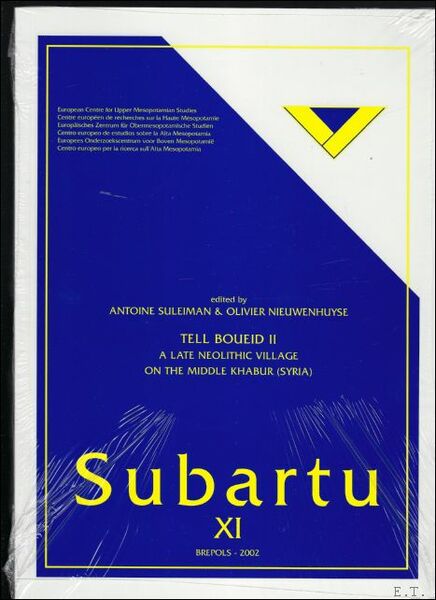 Tell Boueid II. A Late Neolithic Village on the Middle …