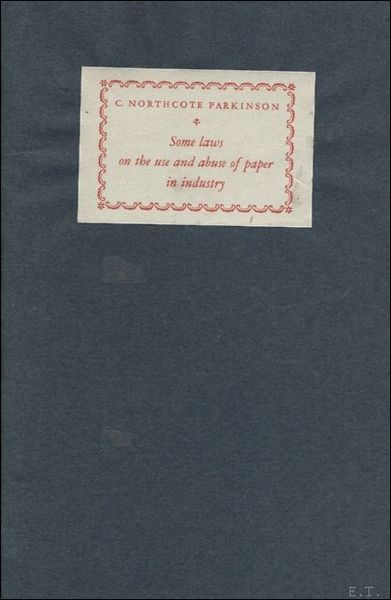 Some laws on the use and abuse of paper in …