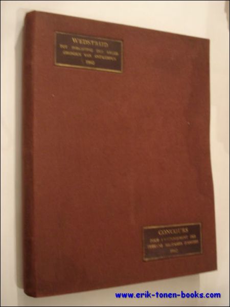 Wedstrijd tot inrichting der krijgsgronden van antwerpen = Concours pour …