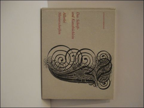 Schrift- und Kunstbuchlein. Wiedergabe der Handschrift Bayreuth um 1616. und, …