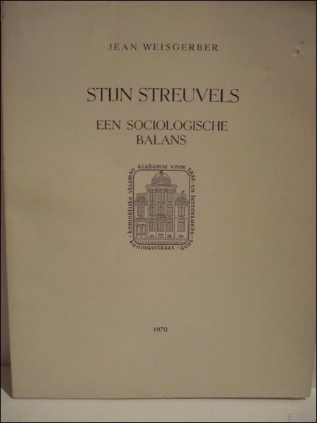 Stijn Streuvels. Een sociologische balans,