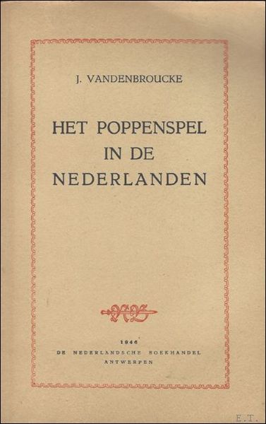 poppenspel in de nederlanden