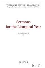 Sermons for the Liturgical Year.