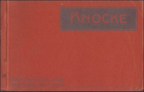 KNOCKE Album / postcard book with 12 postcards. Carnet de …