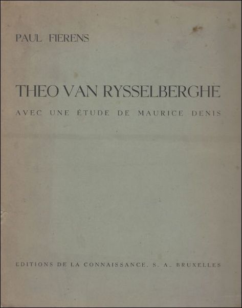Th o Van Rysselberghe avec une etude de Maurice Denis. …